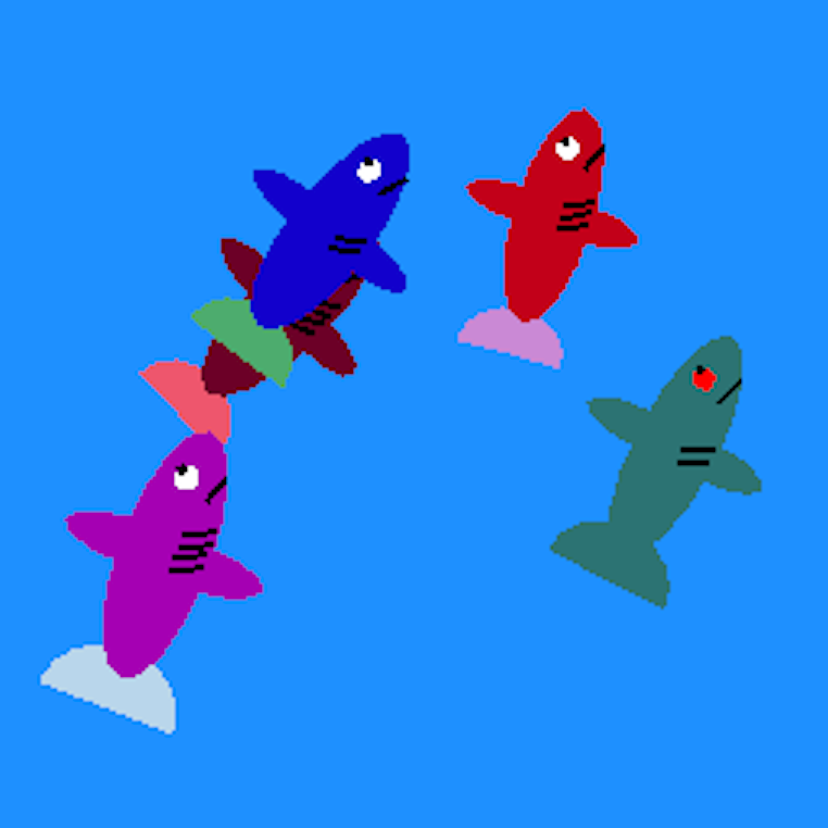 2D Fish Simulation